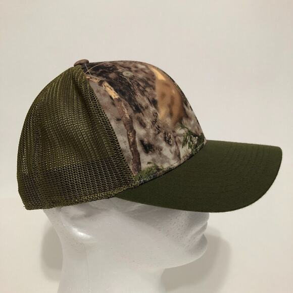Cabela's Trucker Hat Snapback Camo Mesh Cap One Size Fits All Hunting Vintage - Picture 3 of 11